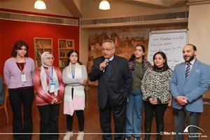 Visite de Dr Ahmed Zayed, Directeur de la BA aux étudiants de la FEFUE