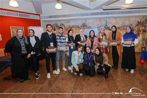 Photo de groupe des meilleurs étudiants