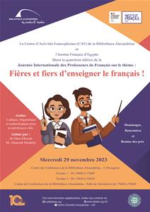  Journée Internationale des Professeurs de Français_4<sup>e</sup> édition