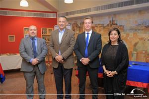  Stéphane Brena – Directeur de l’Ecole de Droit de la Sorbonne au Caire, Houssam Gamal ElDin – Avocat  et enseignant en droit et Marwa El Sahn, directrice du Centre d'Activités Francophones (CAF)