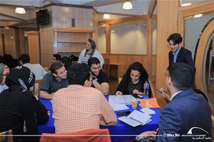 Les participants de l'atelier