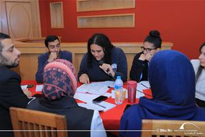 Les participants de l'atelier