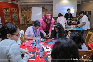 Atelier artistique par Mlle Sara Zoheir