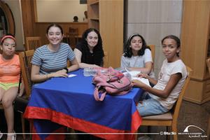  Les participants de l'atelier de théâtre
