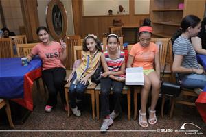  Les participants de l'atelier de théâtre