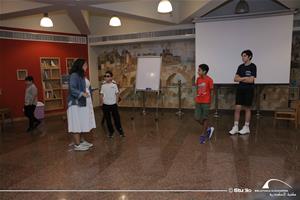  Les participants de l'atelier de théâtre