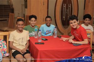  Les participants de l'atelier de théâtre