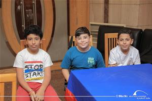  Les participants de l'atelier de théâtre