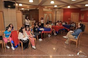  Les participants de l'atelier de théâtre