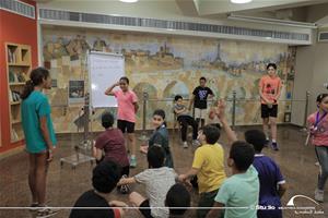  Les participants de l'atelier de théâtre