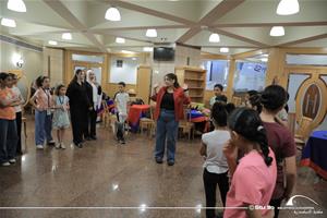  Les participants de l'atelier de théâtre