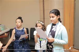  Les participants de l'atelier de théâtre