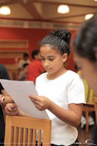  Les participants de l'atelier de théâtre