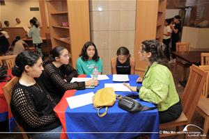  Les participants de l'atelier de théâtre