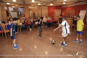  Les participants de l'atelier de théâtre