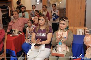  Les participants de l'atelier de théâtre