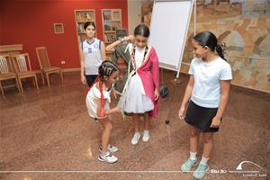  Les participants de l'atelier de théâtre