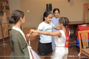  Les participants de l'atelier de théâtre