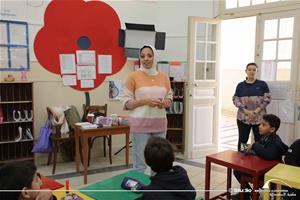 Mme Sarah Ali, spécialiste d' activités francophones et animatrice de l'atelier.