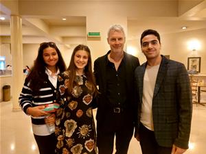 Les lauréats à l'Opéra du Caire