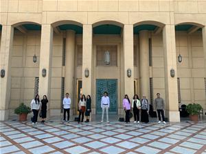 Les lauréats à l'Opéra du Caire