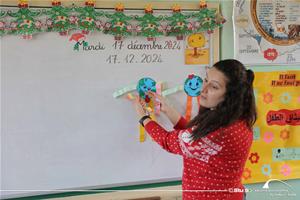 Marina Saleh, l'animatrice de l'atelier