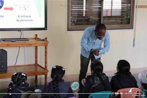 Les participants de l'atelier