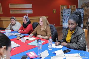 Les participants de l'atelier