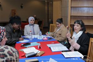 Les participants de l'atelier