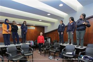 Les participants de l'atelier