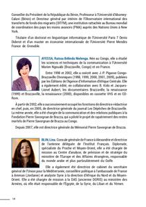 Biographie des intervenants