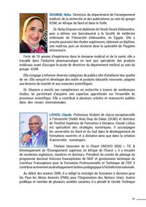 Biographie des intervenants