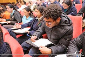 Les participants à la dictée PICADELF