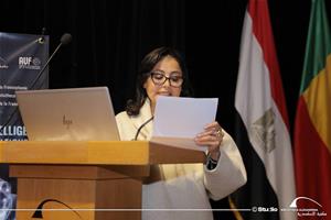 Mot de Dr Marwa El Sahn, Directrice du Centre d'Activités Francophones (CAF)