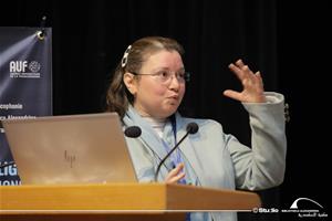 Mot de madame Mariam Gawich, Maître de conférences en informatique, Directrice du Département d'Informatique des Entreprises et Analytique des Données, Université Française d'Égypte (UFE)