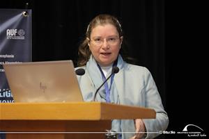 Mot de madame Mariam Gawich, Maître de conférences en informatique, Directrice du Département d'Informatique des Entreprises et Analytique des Données, Université Française d'Égypte (UFE)