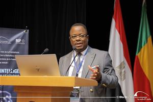 Mot de M. Alain-Roger Edou Mvelle, Docteur en science politique et spécialiste des relations internationales et des politiques publiques comparées  