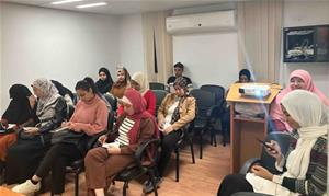  Le public du colloque à l'Ambassade de Savoir de l'Université d'Assiout