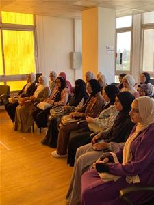  Le public du colloque à l'Ambassade de Savoir de l'Université d'Al-Azhar