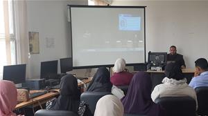 Le public du colloque à l'Ambassade de Savoir de l'Université de Sohag