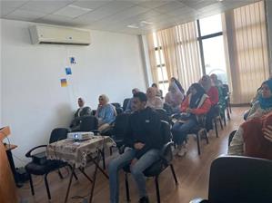 Le public du colloque à l'Ambassade de Savoir de l'Université de Tanta