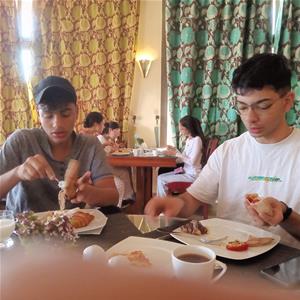  Les lauréats de l'atelier au restaurant