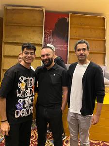 Les lauréates de l'atelier avec l'acteur M.Sedky Sakhr