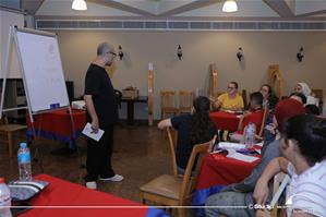 Les participants de l'atelier