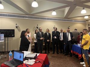 Visite du recteur de l'université du Fayoum Prof. Dr. Yasser Magdi Anwar Hatata