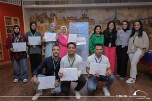  Photo de groupe de l'université du Fayoum