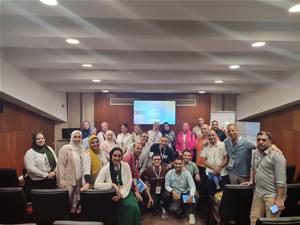 Photo de groupe avec M Abanoub