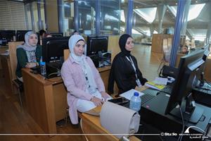  Séance d’apprentissage des différents moyens de l’accès aux ressources électroniques de la Bibliotheca Alexandrina