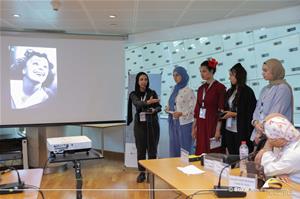 Présentation des projets lors de la dernière session