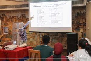 Atelier de Phonétique avec Dr Ghada Saber